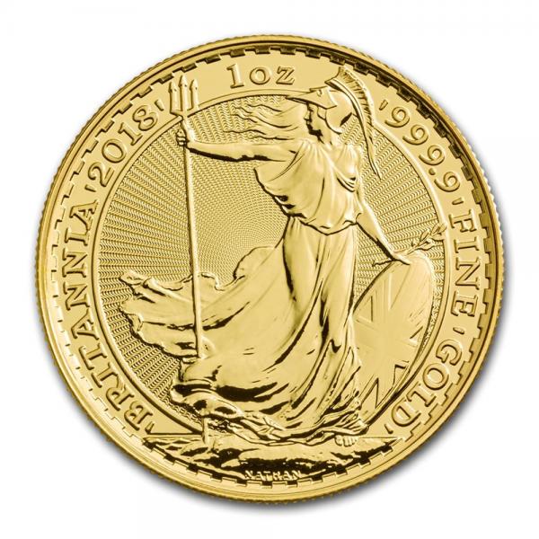 2018英國大不列顛金幣1盎司 商品圖