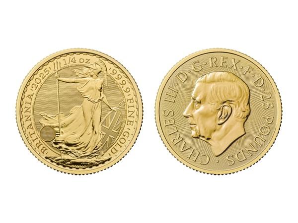 2025英國大不列顛金幣0.25盎司 商品圖