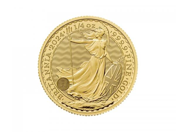 2026英國大不列顛金幣0.25盎司 商品圖