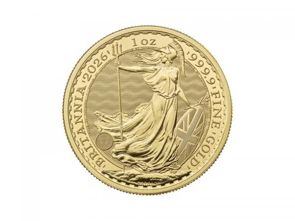 2026英國大不列顛金幣1盎司 商品圖