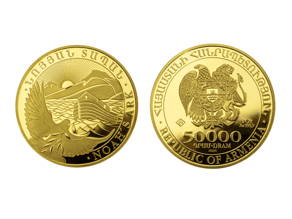2024亞美尼亞諾亞方舟金幣1盎司 商品圖