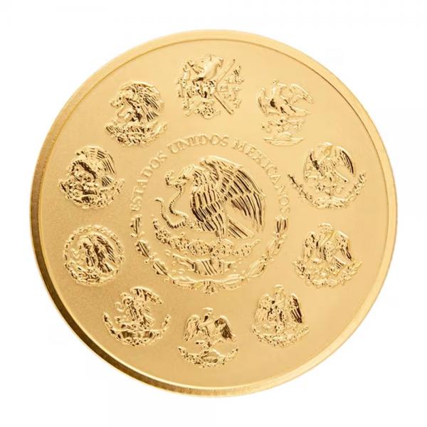 2024墨西哥獨立天使反向精鑄金幣0.5盎司 商品圖