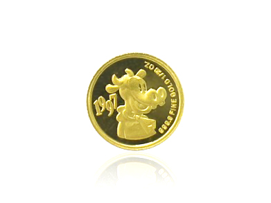 1997迪士尼金幣0.05盎司 商品圖