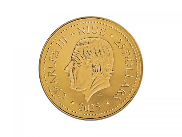 2025紐埃鳳凰類精鑄金幣0.1盎司 商品圖