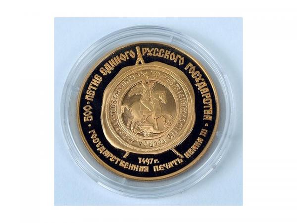 1989俄羅斯建國500周年紀念K金幣0.5盎司 商品圖