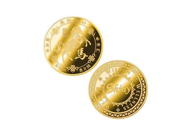 炫麗駿馬紀念金幣1錢 商品圖