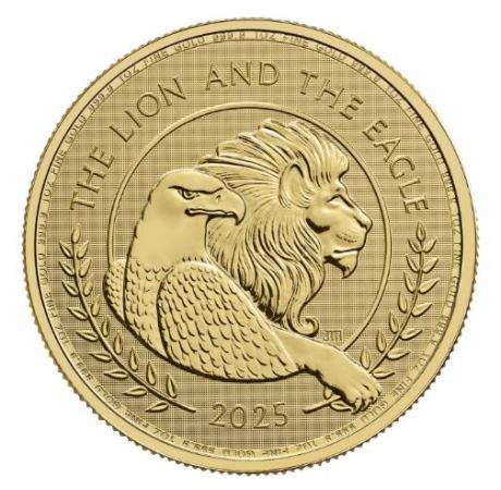 2025英國皇家獅與美國鷹金幣1盎司 商品圖