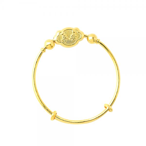黃金彌月手環 1.11錢 商品圖