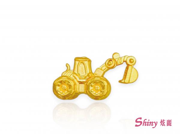 黃金硬金怪手擺件 0.88錢 商品圖