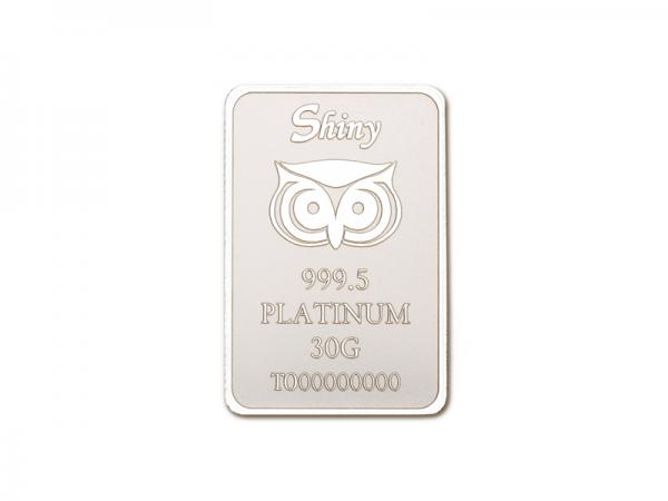 炫麗咕咕鉑金條30克 商品圖
