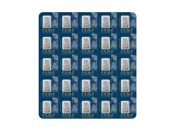 PAMP鉑金條1克X25片 商品圖