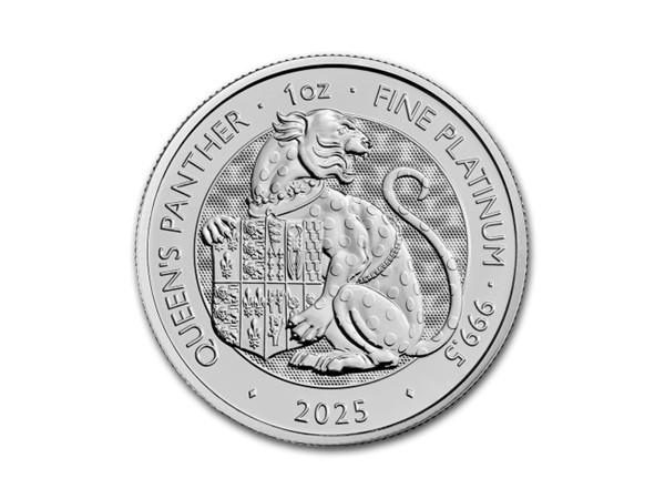 2025英都鐸獸女王的黑豹鉑金幣1盎司 商品圖