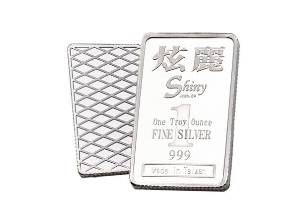 炫麗銀條1盎司精裝版（.999） 商品圖