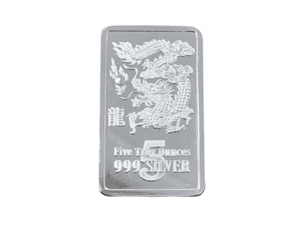 炫麗龍雕銀條5盎司精裝版（.999） 商品圖