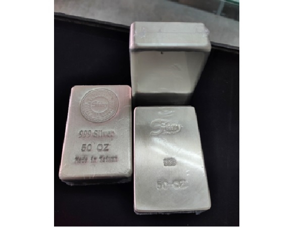 炫麗銀磚50盎司平裝版（.999） 商品圖