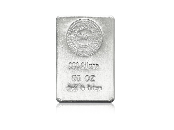 炫麗銀磚50盎司平裝版（.999） 商品圖