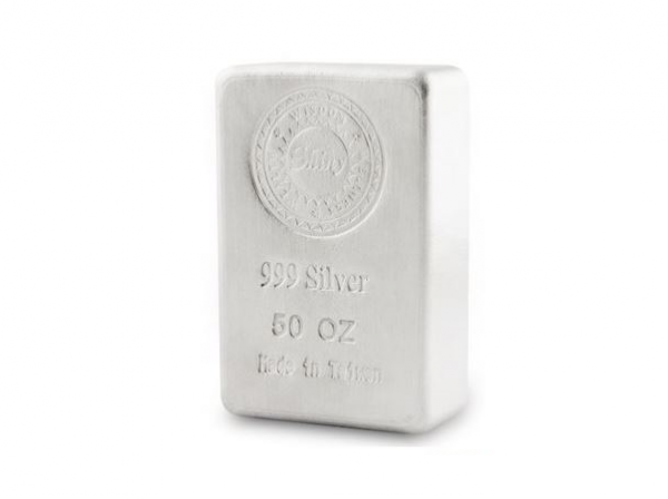 炫麗銀磚50盎司平裝版（.999） 商品圖