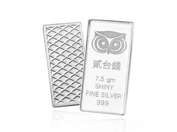 炫麗咕咕招財銀條2錢（.999） 商品圖