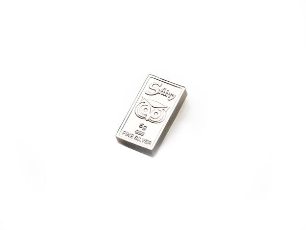 炫麗咕咕招財銀條5克（.999） 商品圖