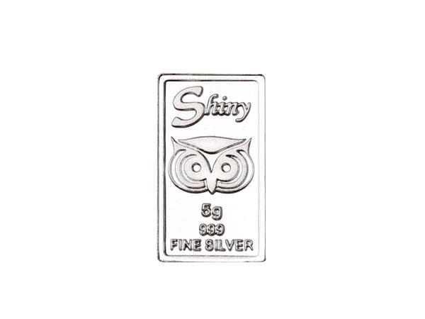 炫麗咕咕招財銀條5克（.999） 商品圖