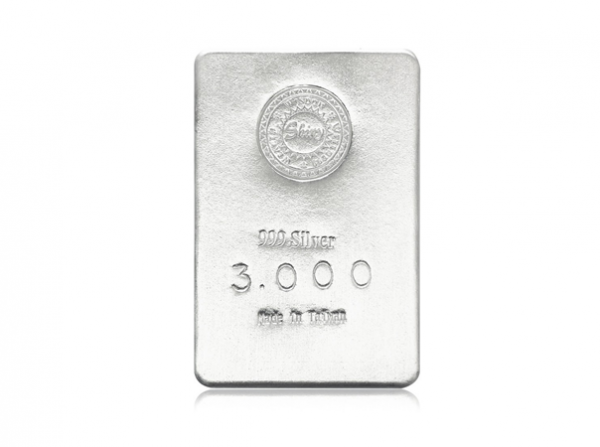 炫麗銀磚3公斤平裝版（.999） 商品圖