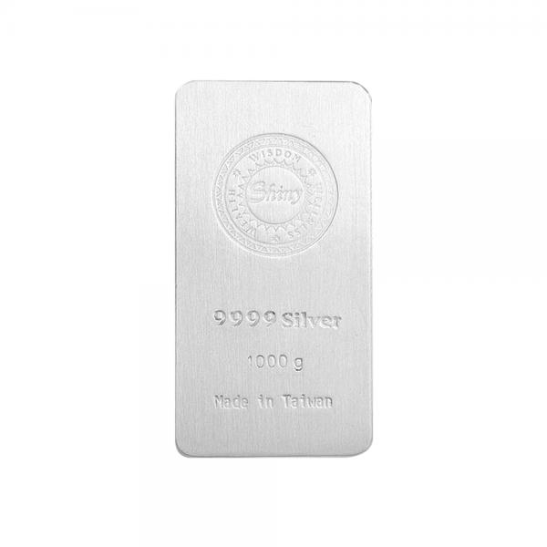炫麗銀磚1公斤平裝版（.9999） 商品圖