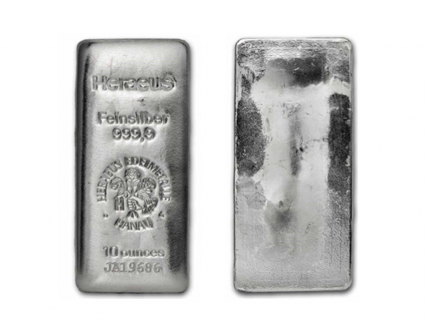 Heraeus賀利氏銀條10盎司 商品圖