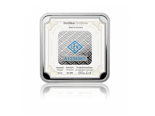 德國Geiger Edelmetalle銀條10盎司 商品圖