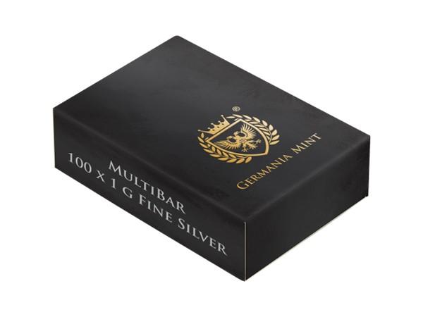 日耳曼銀條1克x100片(盒裝) 商品圖