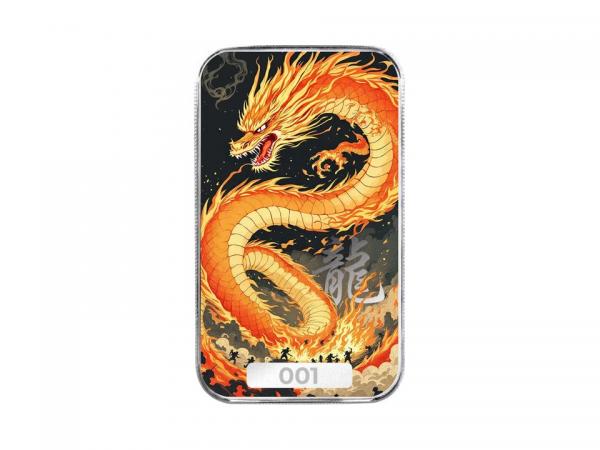 Scottsdale獅王銀條1盎司 - 炙焰火龍 商品圖
