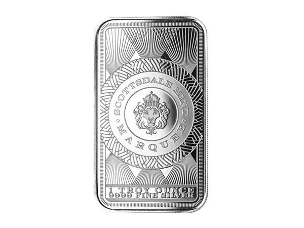 Scottsdale獅王銀條1盎司-輝煌孔雀 商品圖
