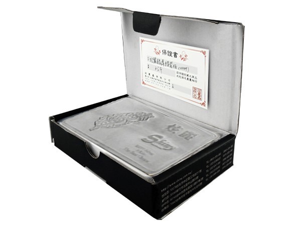 炫麗銀磚3公斤精裝版（.9999） 商品圖