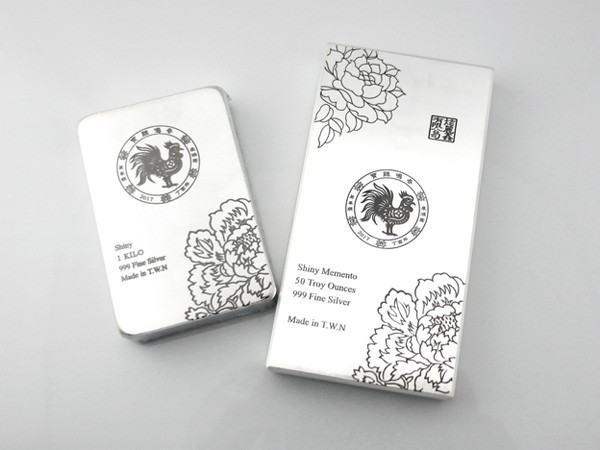 炫麗銀磚1公斤寶雞紀念版（.999） 商品圖
