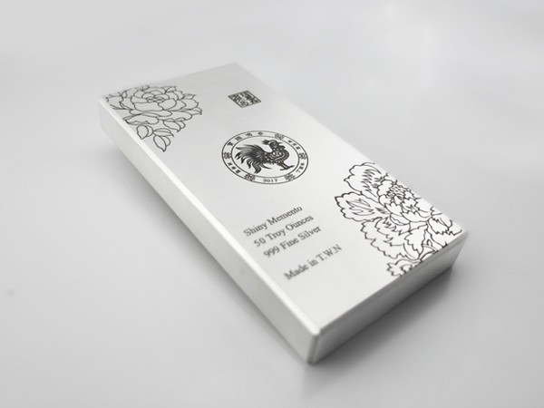 炫麗銀磚50盎司寶雞紀念版（.999） 商品圖