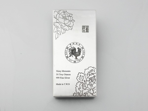 炫麗銀磚50盎司寶雞紀念版（.999） 商品圖