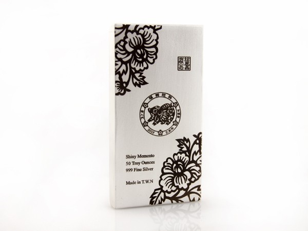 炫麗銀磚50盎司福豬紀念版（.999） 商品圖