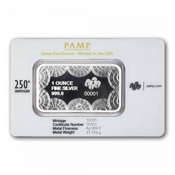 PAMP美國250週年紀念銀條1盎司 商品圖