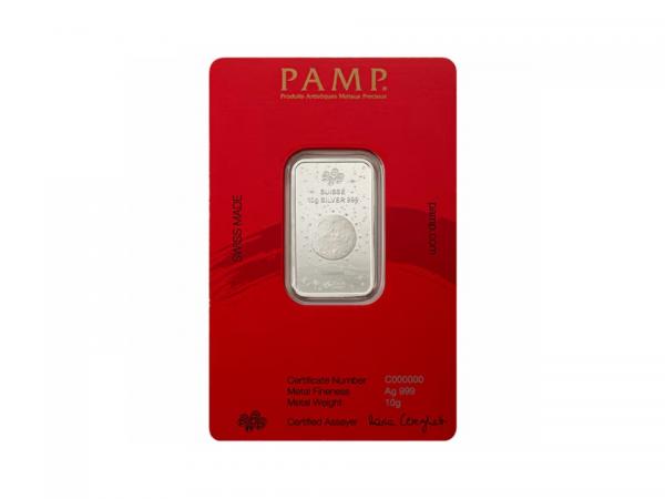 2026PAMP生肖馬年銀條10克 商品圖