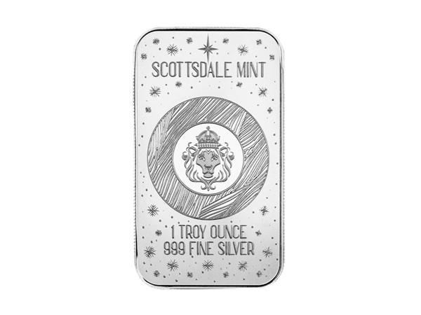 Scottsdale獅王伯利恆天使之星銀條1盎司(彩繪版) 商品圖