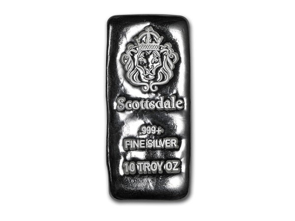 Scottsdale獅王銀條10盎司(澆鑄版) 商品圖