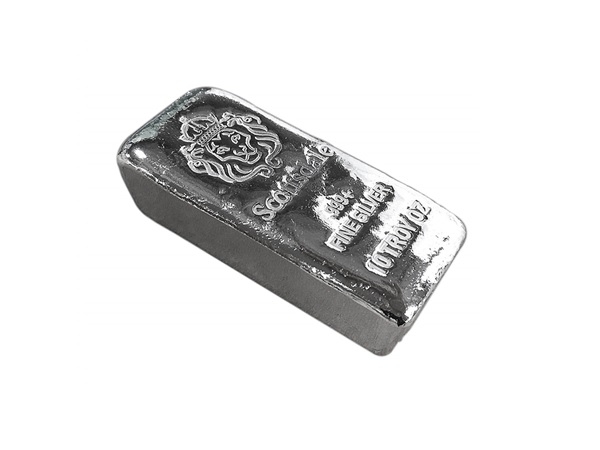 Scottsdale獅王銀條10盎司(澆鑄版) 商品圖