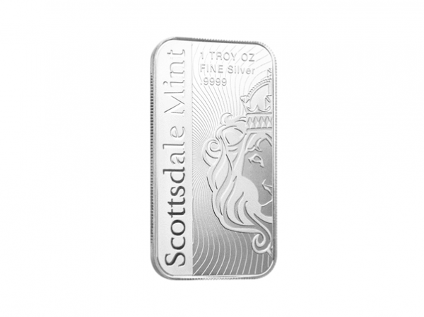 Scottsdale獅王漩渦銀條1盎司 商品圖