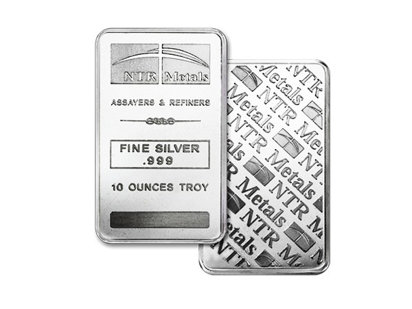 美國NTR銀條10盎司 商品圖