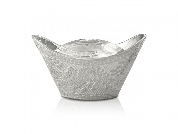 空心銀元寶1兩(一錠銀) 商品圖