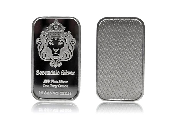 Scottsdale獅王銀條1盎司 商品圖