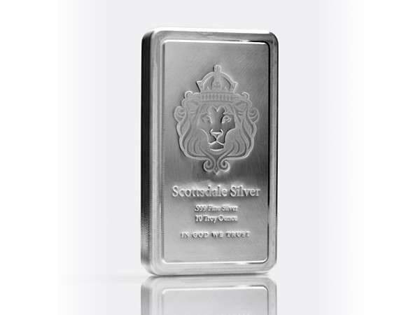 Scottsdale獅王銀條10盎司 商品圖