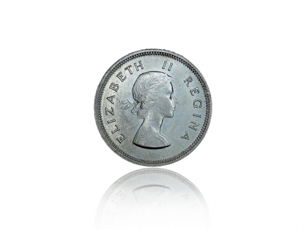 1955南非2先令銀幣 商品圖