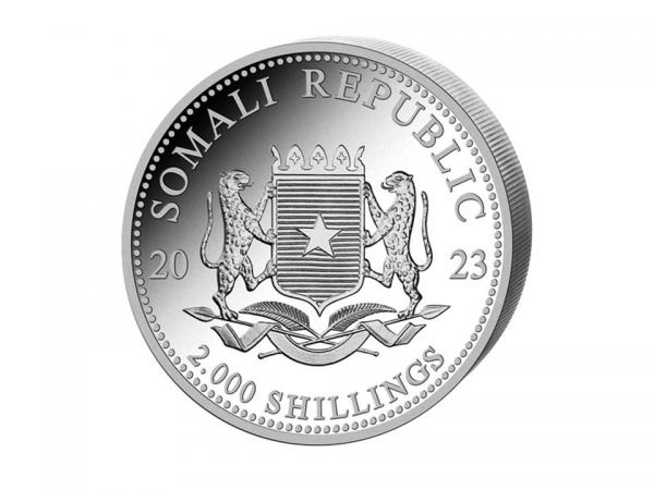 2023索馬利亞非洲象銀幣1公斤 商品圖