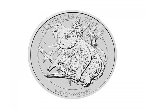 2018澳洲無尾熊銀幣1公斤 商品圖