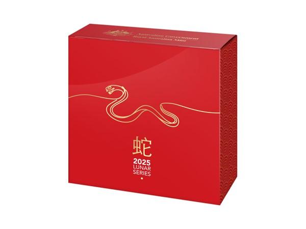 2025澳洲皇家蛇年穹頂精鑄銀幣1盎司 商品圖